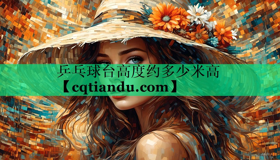 乒乓球台高度约多少米高